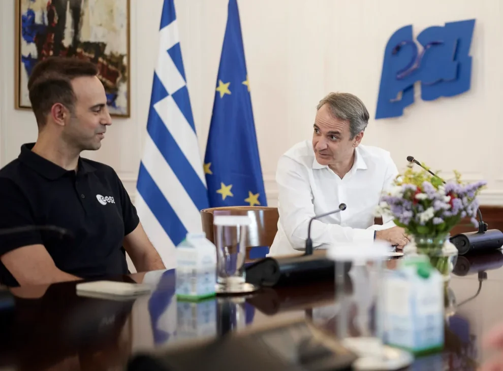 Πρώτη-αποστολή-Έλληνα-αστροναύτη-στον-Διεθνή-Διαστημικό-Σταθμό-Σύσκεψη-με-τον-πρωθυπουργό-στο-Μαξίμου
