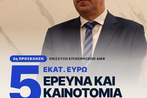 Περιφέρεια-Ανατολικής-Μακεδονίας-και-Θράκης:-Νέα-πρόσκληση-5-εκατ.-ευρώ-για-την-έρευνα-και-την-καινοτομία-στις-επιχειρήσεις